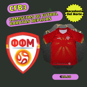 camiseta replica Macedonia Del Norte